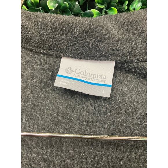 Grey Columbia Fleece Zip Up - Picture 5 of 5